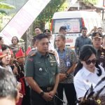 Dandim 1302/Minahasa Sambut Kedatangan Rombongan Kementrian Kesehatan RI