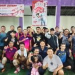 Bangga, Desa Cibugel di Turnamen Badminton Masuk ke Babak Final