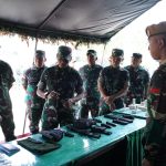 Asops Panglima TNI Periksa Kesiapan Operasi Satgas Yonarhanud 12/SBP