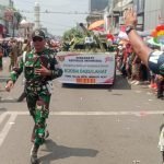 Karnaval Tank dan Panser Duplikat Ramaikan Peringatan HUT RI ke-78 di Lahat