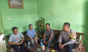 Bhabinkamtibmas Polsek Jawilan Polres Serang Sambang Minggu Kasih Jaga Toleransi Beragama