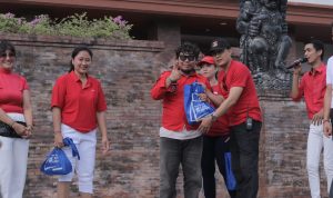 Gelar Jalan Santai di Puspem Badung, Mujiardi Santoso: Timsus Media Berbuat yang Terbaik