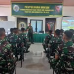 Prajurit dan Persit Yonif 147/KGJ Terima Penyuluhan Hukum dari Kumdam II/Swj