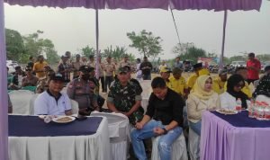 Anggota Polsek Jawilan Polres Serang Melaksanakan PAM HUT ke 4 HPJ