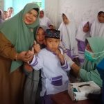 Puskesmas Jawilan Gelar Imunisasi MR Vaksin Campak dan Rubella di MI Al-khairiyah Desa Kareo