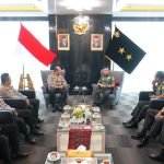 Pererat Sinergitas TNI dan Polri, Pangdam II/Sriwijaya Silaturahmi ke Kapolda Sumsel