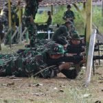 Tingkatkan Kemampuan, Prajurit Korem 043/Gatam Laksanakan Latihan Menembak