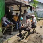 Sambang ‘Ngariung’ Bhabinkamtibmas Desa Junti Polsek Jawilan Polres Serang, Wujudkan Kamtibmas Kondusif
