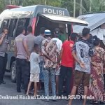 Mobil Rush Tabrak Warga Desa Koli Kecamatan Oba, Sopir Langsung Melarikan diri Ke Polsek 