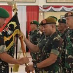 Mayjen TNI Denny Tuejeh Pimpin Sertijab Aster Kasdam, Kakudam dan Danyon Armed 19/105 Tarik/Bogani XIII/Merdeka