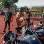 Dandim 1302/Minahasa Mutakbir, Hadiri Apel Gelar Pasukan di Mapolres Kota Tomohon