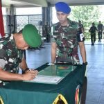 Kasdam XIII/Merdeka Pimpin Sertijab Danpomdam, Kapaldam dan Kapendam di Gedung Serba Guna