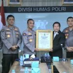 Divhumas Polri Raih Presisi Award Atas Prestasi Strategi Komunikasi Publik