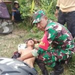 Serda Adi Susanto Bantu Padamkan Api dan Evakuasi Korban Kebakaran di Lorong Terusan Palembang