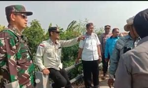Atasi Kekeringan Sawah, Camat Pebayuran Lakukan Normalisasi Irigasi