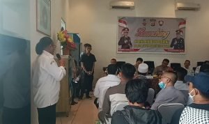 Diupload Youtube Tidak Sesuai Fakta, Ini Curhatan Kepala Desa Bojot di depan Kapolres Serang di Acara Lounching Posko Problem Solving di Desa Kareo