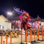 Lestarikan Budaya Leluhur , Barongsai Yonif 147/KGJ Tampil di Acara Sembahyang Rebut