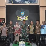 Danrem 043/Gatam Sambut Kunjungan Silaturahmi Rektor Unila Beserta Staf