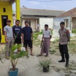 Ngariung Bersama Warga, Bhabinkamtibmas Desa Junti Polsek Jawilan Polres Serang Himbau Kamtibmas