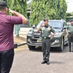 Pangdam Mayjen TNI Yanuar Adil Kunjungi Markas Deninteldam II/Swj