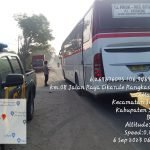 Gatur Lalin dan Antisipasi Gangguan Kamtibmas, Anggota Polsek Jawilan Polres Serang Laksanakan Strong Point