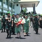 Letjen TNI Alfret Denny Tuejeh Resmi Dilepas Oleh Prajurit Kodam XIII/Merdeka