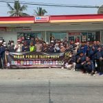 Kapolsek Jawilan Polres Serang Hadiri Giat Rangkaian Karnaval Pawai Kirab Pemilu Tahun 2024 Dapil 2