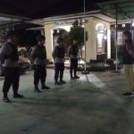 Kanit Reskrim Polsek Jawilan Ipda Edi Pimpin Apel Malam Dan Sispam Mako