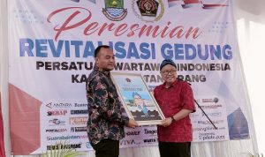 Revitalisasi Gedung PWI Kabupaten Tangerang, Diresmikan Bupati