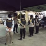 Kanit Binmas Polsek Jawilan Polres Serang Pimpin Apel Malam dan Sispam Mako