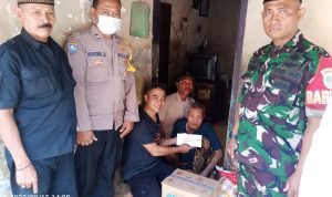 Kolaborasi Sahabat Kehidupan Bersama Danramil 10/Sepatan dan Kapolsek Sepatan Berikan Hasil Donasi