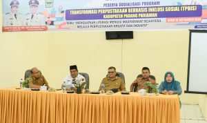 Sosialisasi Program TPBIS, Bupati Suhatri Bur: Paradigma Lama tentang Perpustakaan Harus Dirubah dengan Bertransformasi