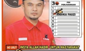Bersama PDI Perjuangan Menuju DPRD Padang Pariaman Andika Fauzi Siap Perjuangkan Aspirasi Rakyat
