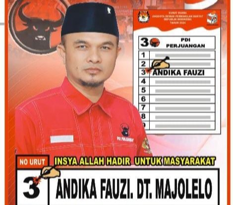 Bersama PDI Perjuangan Menuju DPRD Padang Pariaman Andika Fauzi Siap Perjuangkan Aspirasi Rakyat