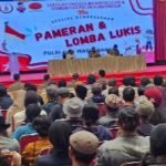 Meriahkan HUT ke-78 RI, Lemdiklat Polri Gelar Lomba Lukis