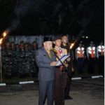 Ketua DPRD Tebo Mazlan Jadi Irup Pada Apel Kehormatan dan Renungan Suci di Makam Pahlawan STS Muara Tebo