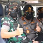 Patroli Udara, Danrem 044/Gapo Bersama Kapolda Sumsel Pantau Titik Api Karhutla di OI dan OKI