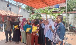 Intan Nurul Hikmah Calon Anggota DPRD Provinsi Banten dari Partai Golkar Berkunjung ke Kampung Rancagede