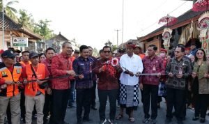 Bupati Tabanan Penuhi Janji Resmikan 4,8 KM Ruas Jalan Telaga Tunjung-Jegu