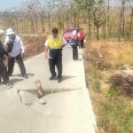 DPU Blora Survei Lokasi, Jalan Ledok-Kedungbacin Todanan Segera diperbaiki