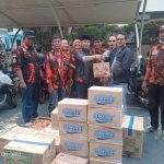 Pemuda Pancasila Kota Tangerang Beri Bantuan Korban Kebakaran TPA Rawa Kucing