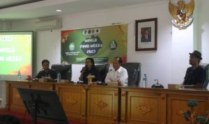 Diskusi World Food Weeks BEM FP Universitas Udayana Bersama DPKP Provinsi Bali