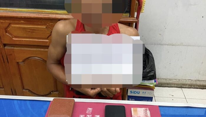 Seorang Pemuda Diduga Pengedar Narkotika Jenis Sabu Sabu Berhasil Diamankan Polres Tebo