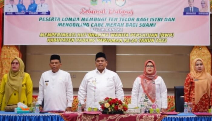 Rayakan HUT ke 24, DWP Promosikan Teh Talua Kuliner Khas Padang Pariaman