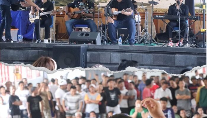 Undang Musisi Lokal Hibur WBP, Kakanwil Kemenkumham Bali: Bentuk Pemasyarakatan yang Humanis