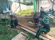 Pembangunan Masjid Al Ikhlas Makodim Weda Terus Berlanjut, Ini Pesan Dandim 1512/Weda