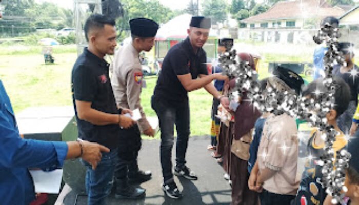 Milad ke-1 Paguyuban Naga Hitam Gelar Santunan 
