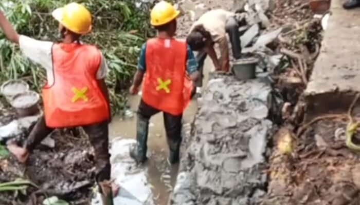Tanpa Papan Informasi, Proyek Saluran Irigasi di Desa Margasari Diduga Tabrak Perpres