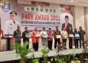 Pemkot Pangkalpinang Terima Penghargaan P4GN dari Provinsi Kepulauan Bangka Belitung