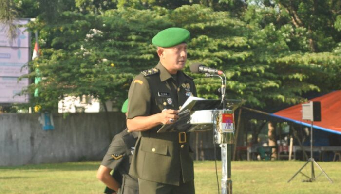 Kodim 0510/Tigaraksa Gelar Upacara Hari Juang TNI AD